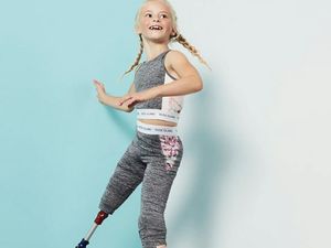 Inspiratif! Bocah Ini Jadi Model Meski Tak Punya Kaki