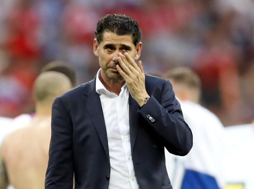 Hierro Lepas Jabatan Pelatih Timnas Spanyol Hierro Lepas Jabatan Pelatih Timnas Spanyol