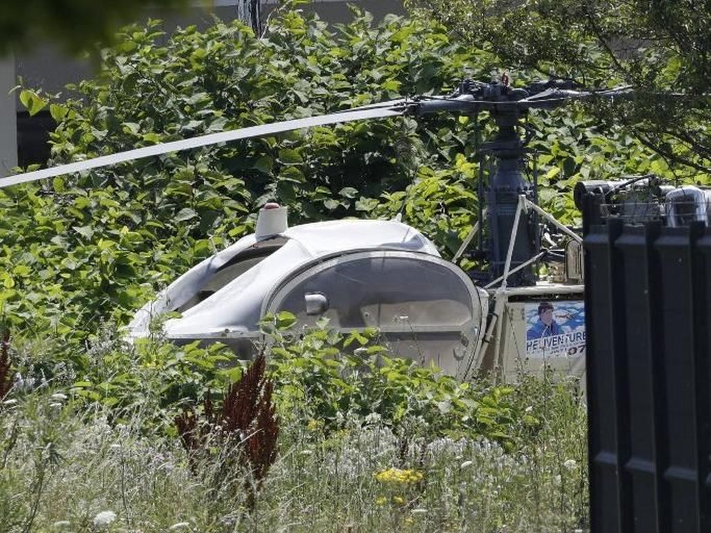 Prancis Buru Gangster yang Kabur dari Penjara dengan Helikopter Prancis Buru Gangster yang Kabur dari Penjara dengan Helikopter