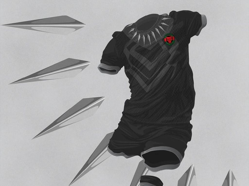 Begini Jersey Wakanda Jika Masuk Piala Dunia Begini Jersey Wakanda Jika Masuk Piala Dunia