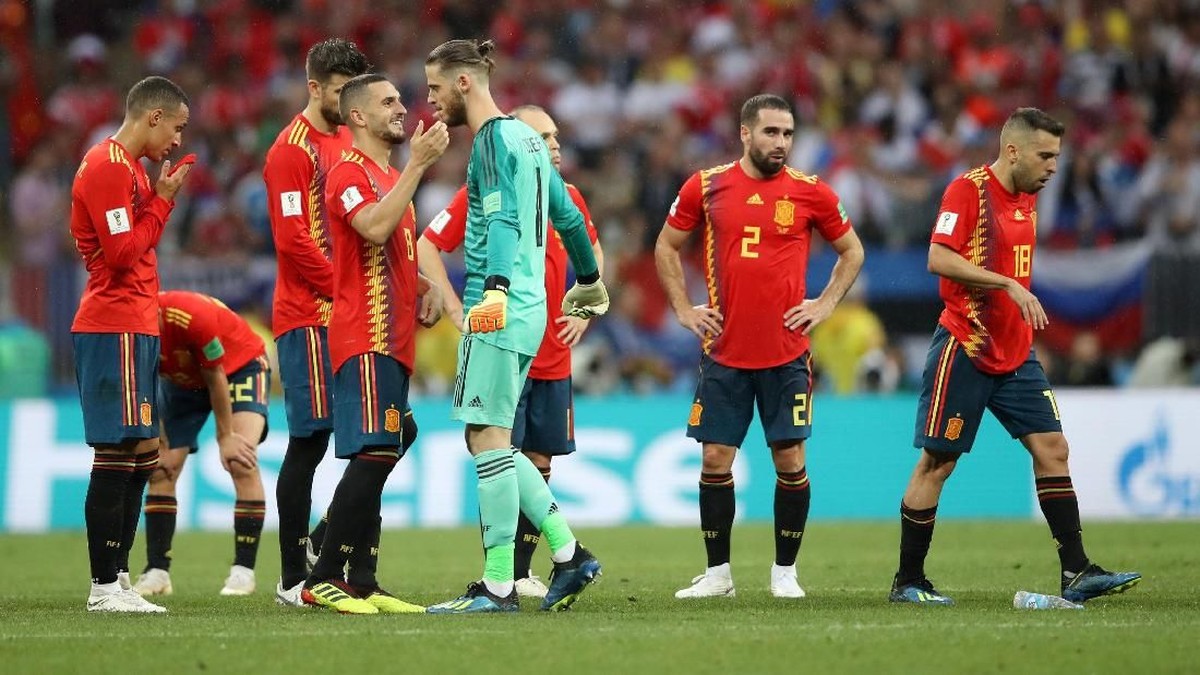 Spanyol kalah adu penalti dari Rusia pada babak 16 besar Piala Dunia 2018 (Reuters)