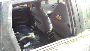 Penampakan Mobil yang Diberondong Tembakan di Sleman