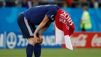 Jepang disingkirkan Belgia melalui pertandingan dramatis yang berakhir 3-2. REUTERS/Jorge Silva.