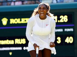 Kembali ke Wimbledon, Serena Petik Kemenangan