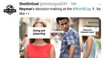 Meme: Neymar Berguling-guling, Neymar Dicaci