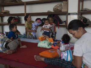 Kondisi Terkini Warga Lereng Gunung Agung