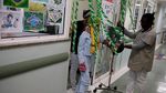 Pesta Kecil Pasien Kanker Atas Kemenangan Brasil