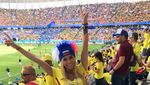 Adu Cantik WAGs Kolombia Vs Inggris
