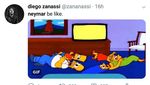 Meme: Neymar Berguling-guling, Neymar Dicaci
