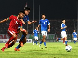 Hasil ini membawa Indonesia memuncaki Grup A dengan enam poin, unggul dua angka dari Vietnam dan Thailand. Selanjutnya Indonesia akan menghadapi Filipina dan Singapura diadang Thailand, Kamis (5/7). ANTARA FOTO/Zabur Karuru