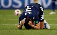 Timnas Jepang kalah 2-3 dari Belgia di 16 Besar Piala Dunia 2018.