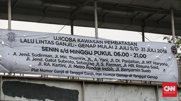 Pemprov DKI Tak Persoalkan Aturan Ganjil Genap Digugat ke MA