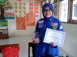 Video: Fitri, Guru asal Sleman yang Ikut Pelatihan Astronaut di AS