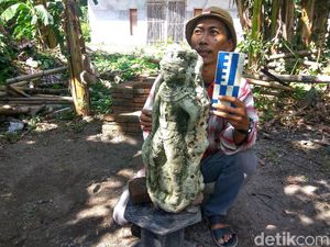 Patung Bermahkota Ditemukan di Sidoarjo, Diduga Peninggalan Majapahit Patung Bermahkota Ditemukan di Sidoarjo, Diduga Peninggalan Majapahit