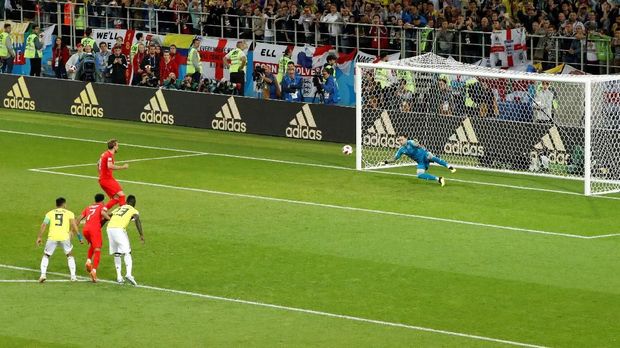 Harry Kane jadi eksekutor penalti yang hebat untuk Inggris