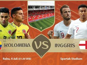 Live Report Piala Dunia 2018: Kolombia vs Inggris Live Report Piala Dunia 2018: Kolombia vs Inggris