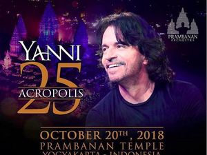 Kecelakaan, Pianis Yanni Tunda Konser di Indonesia