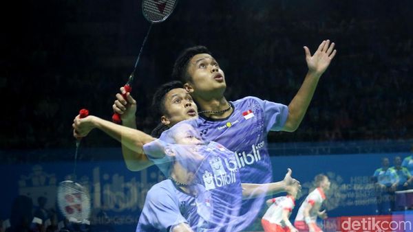 Lawan Belanda, Anthony Ginting Menang 2 Gim Langsung