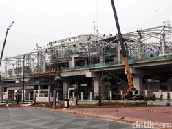 Menhub Sebut Pembangunan LRT Jakarta Sudah 90%