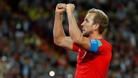 Sulit jika tidak menyertakan Harry Kane dalam daftar ini. Top skorer sementara Piala Dunia 2018 ini membuat koleksi golnya jadi 6 lewat eksekusi penalti, juga memasang mental baja sebagai penendang pertama Inggris dalam adu penalti vs Kolombia di 16 besar. (Foto: John Sibley/Reuters)