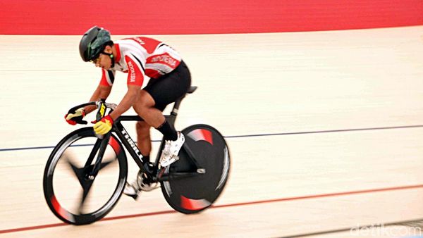 Mengintip Para Atlet Latihan Sepeda Jelang Asian Games 2018