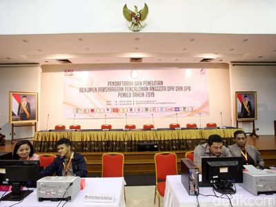KPU Buka Pendaftaran Bakal Caleg DPR RI