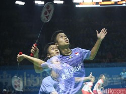 Singkirkan Chen Long, Anthony Ginting Jejak Semifinal China Terbuka