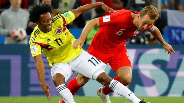 Perjudian Inggris Berbuah Manis Lawan Kolombia