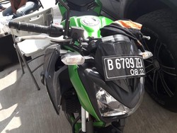 Terlalu, Masak Maling Jual Kawasaki Ninja Rp 1,5 Juta ke Penadah