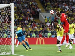 Kolombia vs Inggris Masih Tanpa Gol