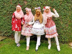 Kawai! Komunitas Hijab Lolita Viral di Jepang