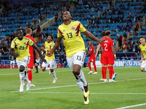Kolombia Tersingkir, tapi Yerry Mina Tetap Heroik