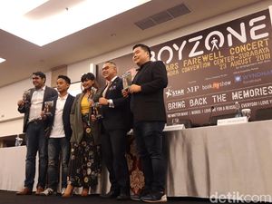 Konser Perpisahan, Boyzone Siap Guncang Surabaya Konser Perpisahan, Boyzone Siap Guncang Surabaya