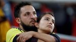 Ragam Ekspresi Kecewa Fans Kolombia: Tertunduk Lesu, Duduk Termangu