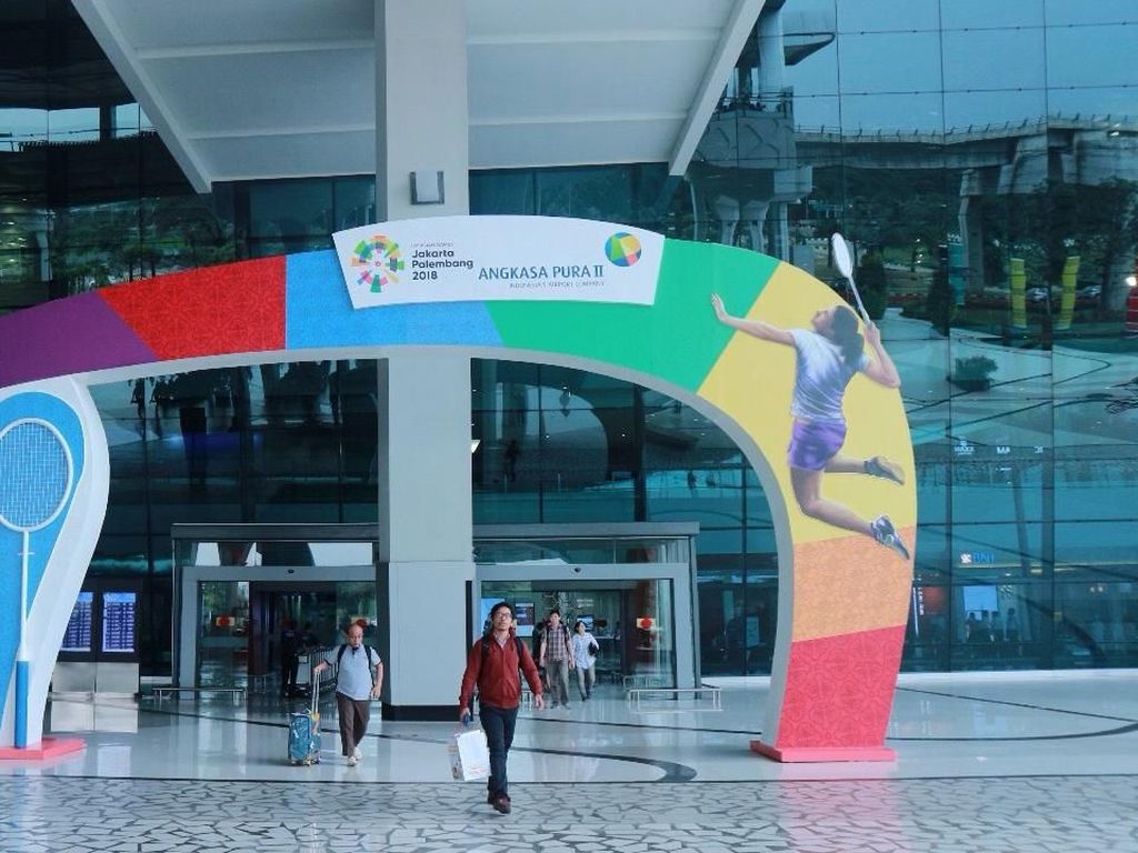Sambut Asian Games 2018, Bandara Soetta Didesain Meriah Sambut Asian Games 2018, Bandara Soetta Didesain Meriah
