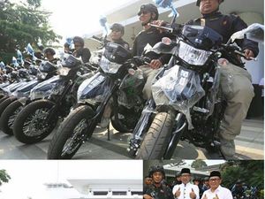 Ridwan Kamil Sumbang Motor Kawasaki ke Polisi Buat Kejar Penjahat