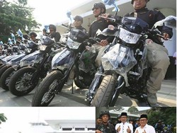 Ridwan Kamil Sumbang Motor Kawasaki ke Polisi Buat Kejar Penjahat