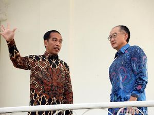 Jokowi Terima Presiden Bank Dunia di Istana Bogor