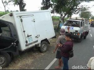Usai Jenguk Anak, Pasutri Ini Tewas Tertabrak Mobil Boks