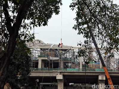 Begini Perkembangan Stasiun LRT Velodrome