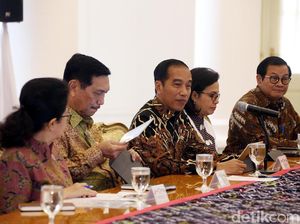Para Menteri Jokowi Merapat ke Istana Bogor Bahas Ketidakpastian Global