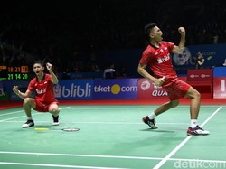 Fajar/Rian Tumbangkan Unggulan Keenam