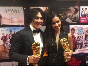 Vino G Bastian dan Marsha Timothy Senang Dapat Penghargaan IMAA 2018