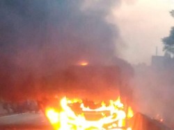 Video: Pahala Kencana Ludes Dilahap Api, Cuma Sisakan Rangka