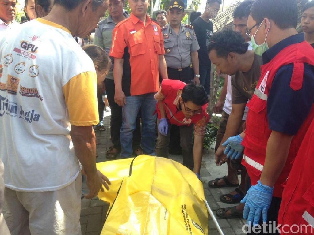 Diduga Terpeleset, Warga Yogya Tewas di Sungai Gajah Wong
