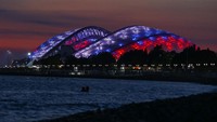 Rusia akan berhadapan dengan Kroasia dalam laga perempatfinal Piala Dunia 2018 di Fisht Stadium, Minggu (8/7/2018) dinihari WIB. (Foto: Buda Mendes/Getty Images)