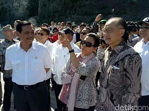 Luhut dan Sri Mulyani Ajak Bos Bank Dunia Lihat GWK