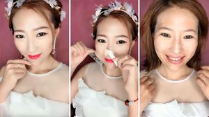 13 Transformasi Makeup di Aplikasi Tik Tok yang Hasilnya Bikin Syok