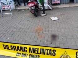 Garis Polisi Masih Terpasang di TKP Ibu Ditembak di Tangerang