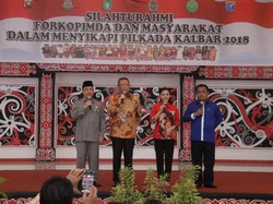 Cairkan Situasi Usai Pilgub, 2 Cagub Kalbar Bersilaturahmi